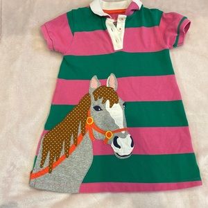 Boden toddler horse dress